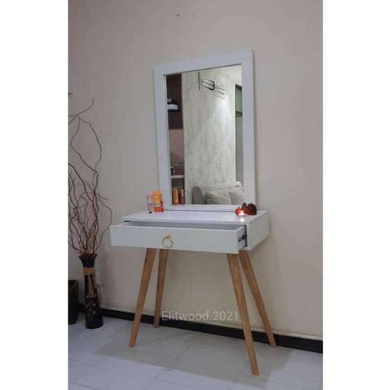 میز آرایش الیت چوب مدل1101 - سفید|پیشنهاد محصول