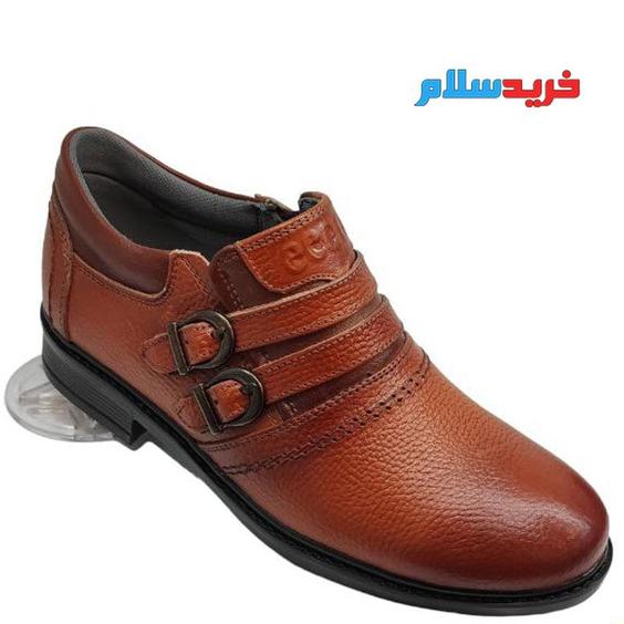 کفش چرم اصل مردانه سایز بزرگ مجلسی مدل اکو کد 938 + رنگبندی ا ⭐️ چرم طبیعی تبریز ⭐️ بدون بند ⭐️ مجلسی و رسمی|پیشنهاد محصول