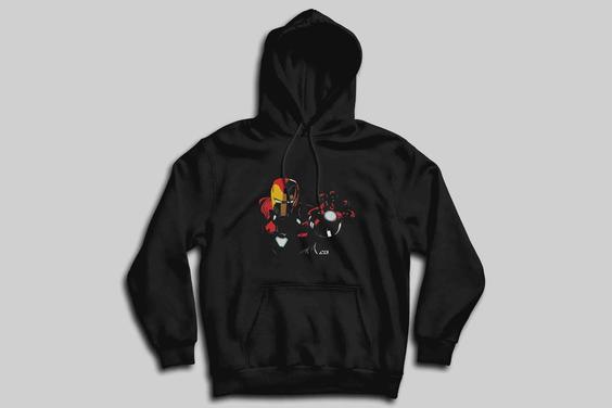 هودی طرح آیرون من - XL ا Iron Man Hoodie|پیشنهاد محصول