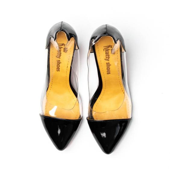 کفش زنانه پاشنه طلقی مشکی سایز 37|پیشنهاد محصول