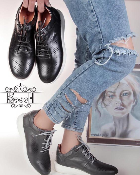 کفش چرم کاوه مدل زنانه کد 027 ا charm kaveh|پیشنهاد محصول