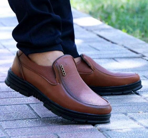 حراج کفش مجلسی مردانه زیره دور دوخت ا ارسال رایگان عسلی|پیشنهاد محصول