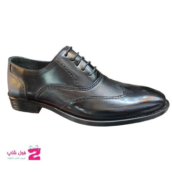 کفش مردانه مجلسی چرم طبیعی گاوی تبریز کد1565|پیشنهاد محصول
