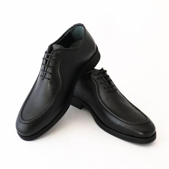 کفش چرم طبیعی مردانه مجلسی مدل برسام مشکی barsam|پیشنهاد محصول