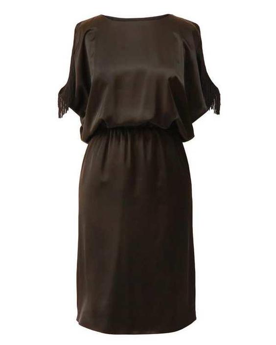 لباس مجلسي زنانه ساتن کد 1010028 مشکي درس ايگو|پیشنهاد محصول