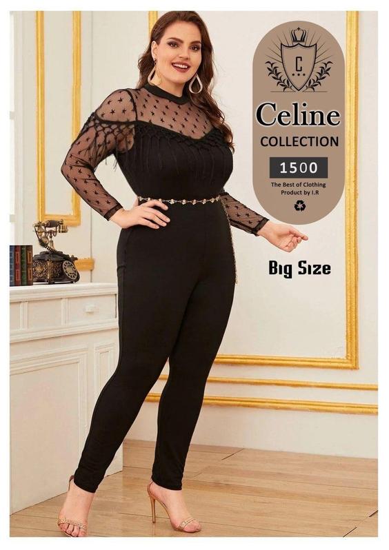 اورال مجلسی تورخالدار زنانه Celine  1500 بیگ سایز ۴۴تا ۵۰ با کمربند، فوق‌العاده شیک|پیشنهاد محصول