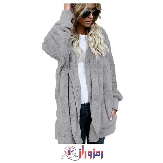 ژاکت جلو باز زنانه ژاکت پشمی فازی مدل YACUN|پیشنهاد محصول