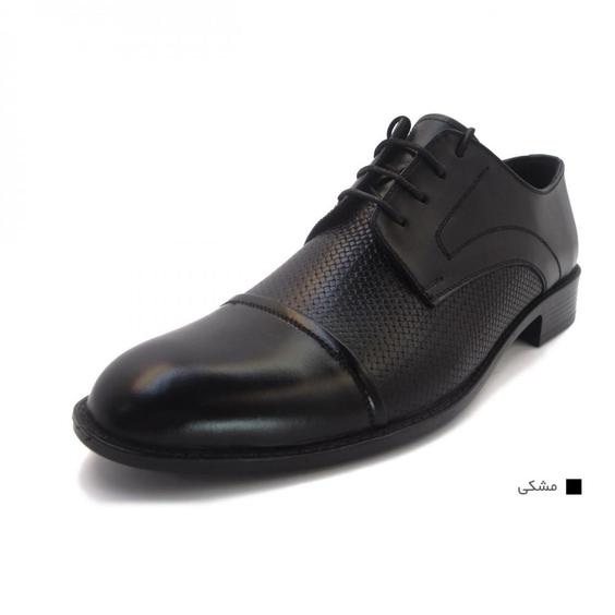 کفش مردانه چرم طبیعی مجلسی مارتین مشکی ارسال رایگان با گارانتیMARTEIN|پیشنهاد محصول