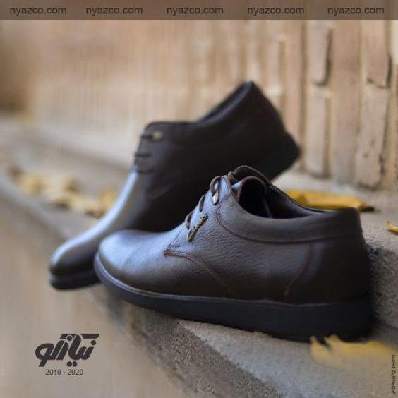 کفش رسمی مردانه تبریز مدل ترافیک بندی کد ۲۰۴ رنگ قهوه‌ای|پیشنهاد محصول