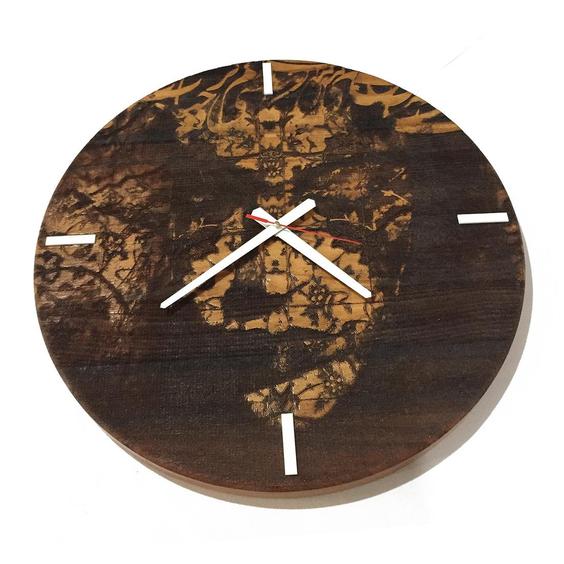 ساعت دیواری چوبی گالری چارگوش مدل cw26 دایره ا CHE WOODEN CLOCK CW26|پیشنهاد محصول