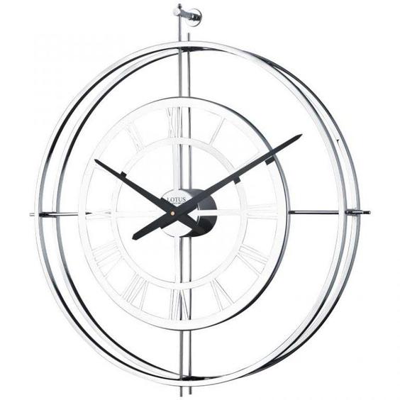 ساعت دیواری فلزی کد M-18022 رنگ نقره ای|پیشنهاد محصول