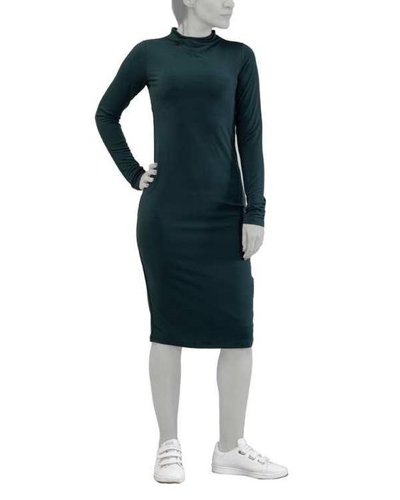 لباس مجلسي زنانه يقه ايستاده سبز يشمي دايورس|پیشنهاد محصول