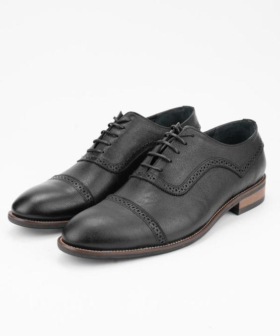 کفش مجلسی چرم طبیعی مردانه برندس Brands کد 527|پیشنهاد محصول
