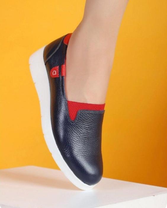 کفش چرم کاوه مدل تی وان زنانه کد 076 - مشکی / 36 ا charm kaveh|پیشنهاد محصول