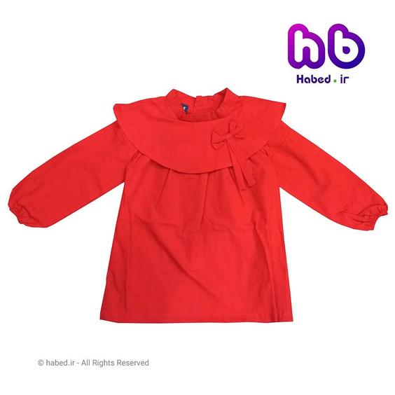 پیراهن جدید بچگانه دخترانه شیک یقه پاپیون جنس تضمینی کد 1429|پیشنهاد محصول