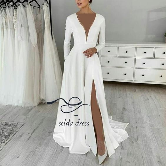 لباس فرمالیته شیک و زیبا ۱۳۱۸ - سفید / ۳۸ ا 1318|پیشنهاد محصول