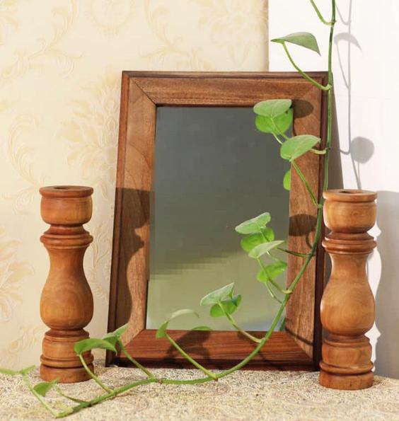 قاب آینه چوبی|پیشنهاد محصول