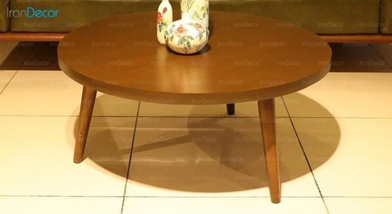 میز جلو مبلی چوبی آرون مدل مینوس|پیشنهاد محصول
