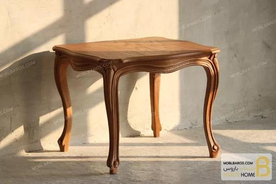 میز عسلی و کنار مبلی چوبی کلاسیک مدل ابزاری|پیشنهاد محصول