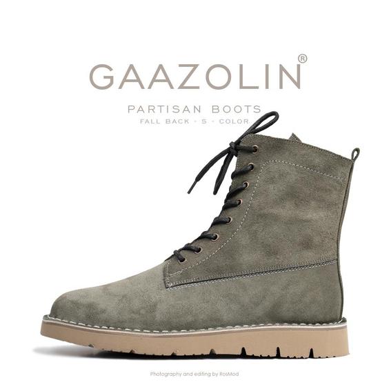 بوت پارتیزان گازولین سِلادون جیر – GAAZOLIN Partisan Boots Fall Back S|پیشنهاد محصول