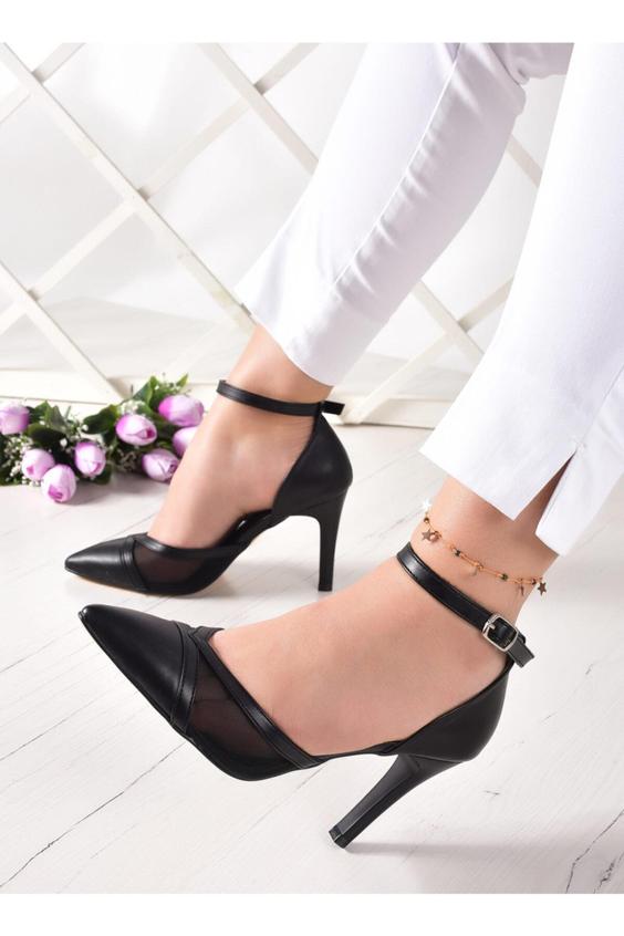 کفش استیلتو تکه مشکی زنانه برند Erkan Saçmacı|پیشنهاد محصول