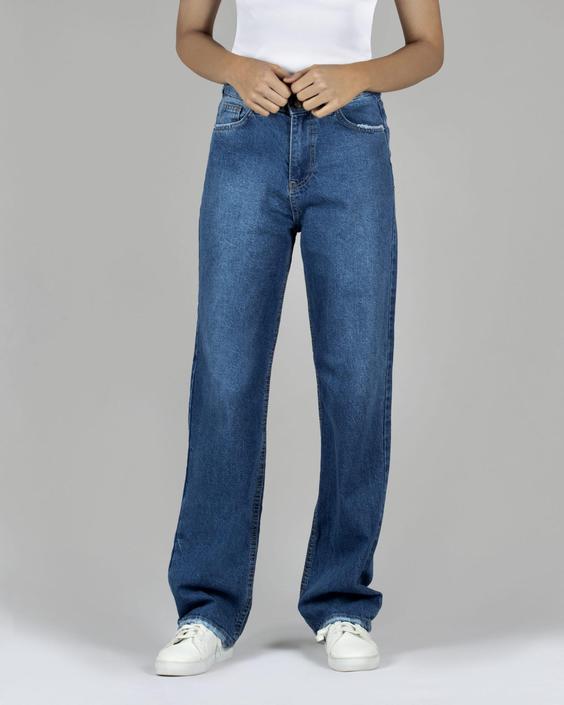 شلوار زنانه جین بگ آبی - کد 4011763|پیشنهاد محصول