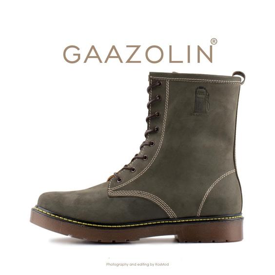 بوت پترولیوم گازولین زیتونی – GAAZOLIN Petroleum Boots Olive Land|پیشنهاد محصول