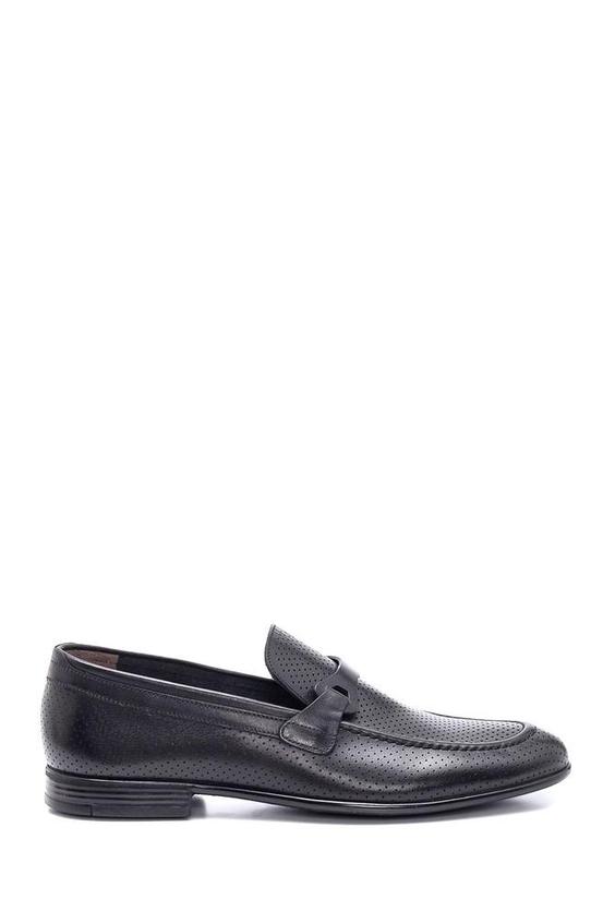 کفش رسمی مردانه سیاه برند derimod 5638394166 ا Siyah Erkek Deri Delikli Loafer|پیشنهاد محصول