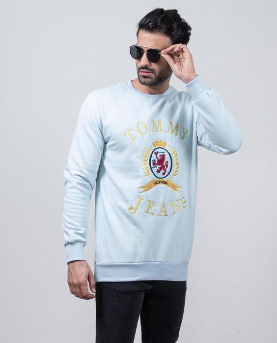 پلیور Tommy Hilfiger ا پلیور Tommy Hilfiger-Blue-L|پیشنهاد محصول