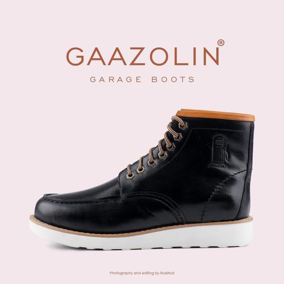 بوت گاراژ گازولین مشکی – GAAZOLIN Garage Boots BLK|پیشنهاد محصول