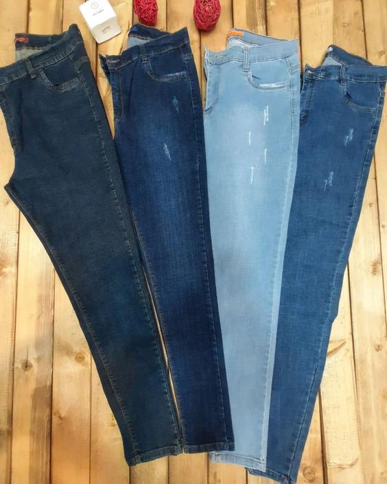 شلوار جین سایز بزرگ زنانه قد 95 و 100|پیشنهاد محصول