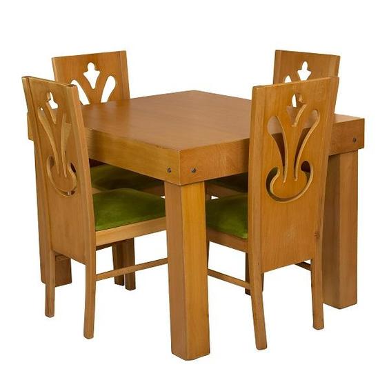 میز و صندلی ناهار خوری ۴نفره لمکده مدل باکس|پیشنهاد محصول