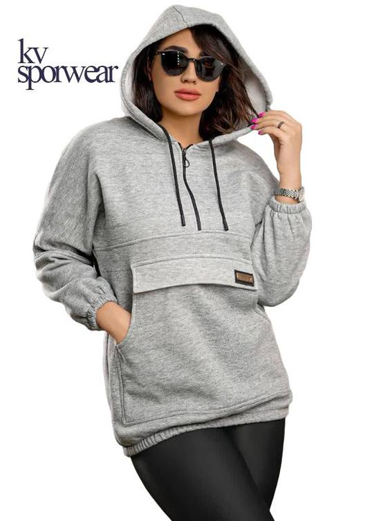 هودی زنانه ملانژ ا Womens melange hoodie|پیشنهاد محصول