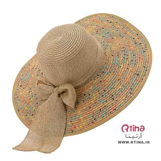 کلاه زنانه ساحلی لبه دار حصیری (نوجوان و بزرگسال)|پیشنهاد محصول