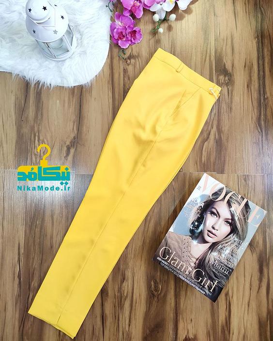 شلوار زنانه آتریسا زرد|پیشنهاد محصول