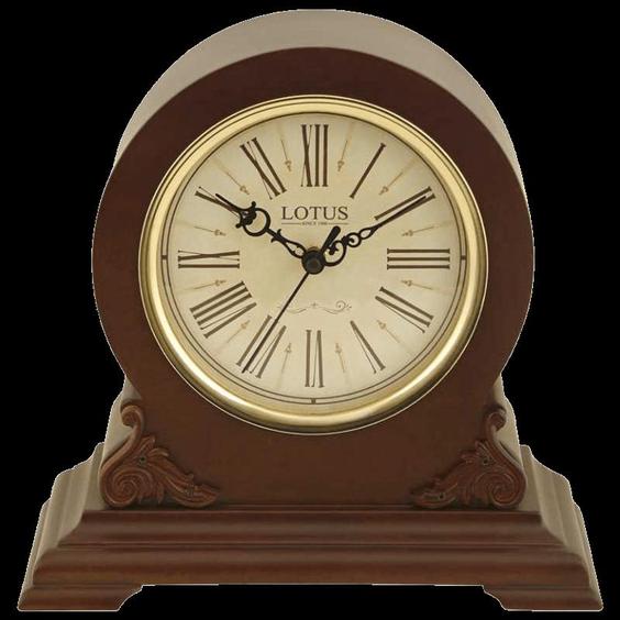 ساعت رومیزی لوتوس مدل DANSON کد T-5512 رنگ BROWN|پیشنهاد محصول