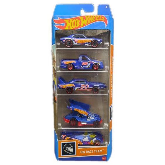 ماشین بازی هات ویلز مدل Hot Wheels Pack-5 HW RACE TEAM بسته 5 عددی|دیجی‌کالا