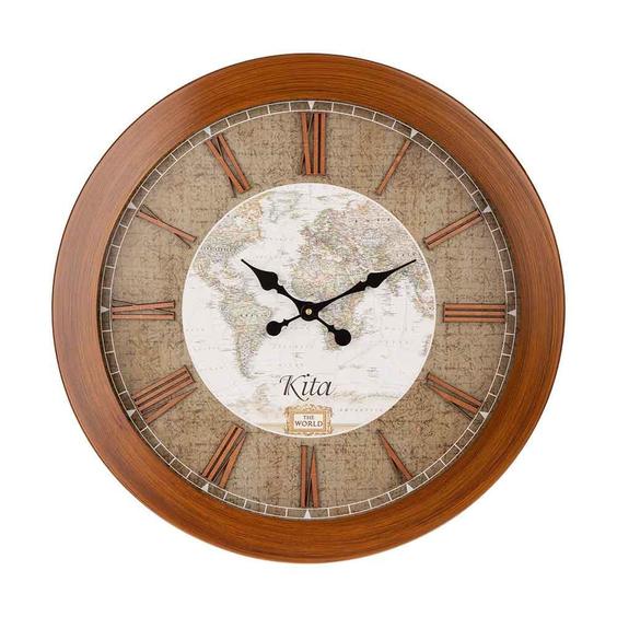 ساعت دیواری چوبی کیتا، مدل آنتیک، کد CKA 707 – (قطر 60 cm)|پیشنهاد محصول