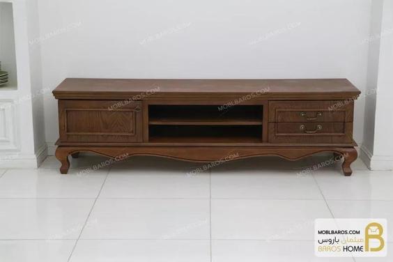 میز تلویزیون چوبی کلاسیک جدید مدل ابیگل|پیشنهاد محصول