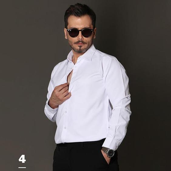 پیراهن آستین بلند سفید – عمده P316|پیشنهاد محصول
