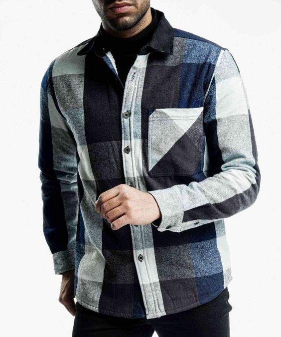 پیراهن زمستانی مردانه جوتی جینز JootiJeans کد 23531024|پیشنهاد محصول