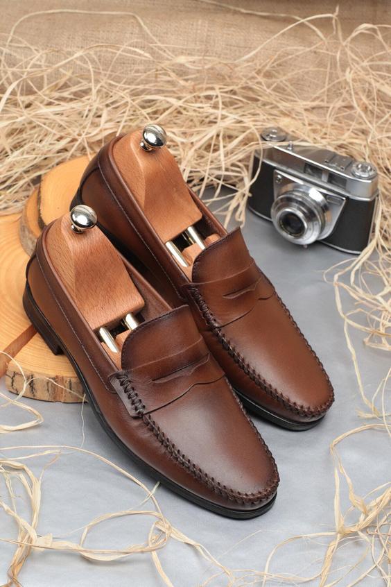 کفش مردانه چرم اصل کلاسیک کژوال برند Daxtors|پیشنهاد محصول