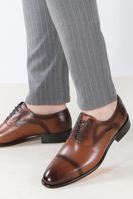 کفش کلاسیک مردانه آنتیک چرم اصل برند Fast Step|پیشنهاد محصول