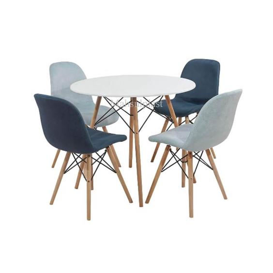 ست میز و صندلی پایه چوبی رومانیا نظری|پیشنهاد محصول