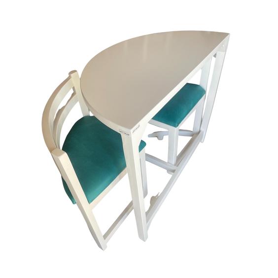 میز و صندلی ناهارخوری ۲ نفره گالری چوب آشنایی مدل Wh-657|پیشنهاد محصول