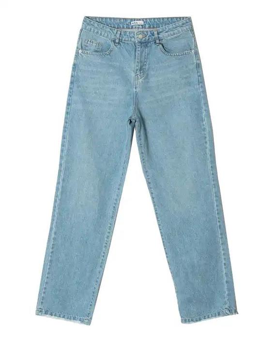 شلوار زنانه جين بگ آبي روشن رويال جينز Royal Jeans|پیشنهاد محصول