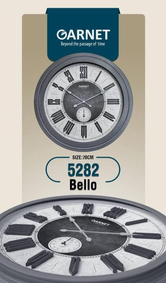 ساعت دیواری گارنت مدل 5282|پیشنهاد محصول