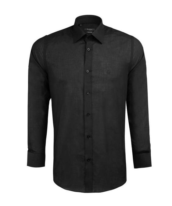 پیراهن مشکی مردانه پیرکاردین PierreCardin کد 9906553|پیشنهاد محصول