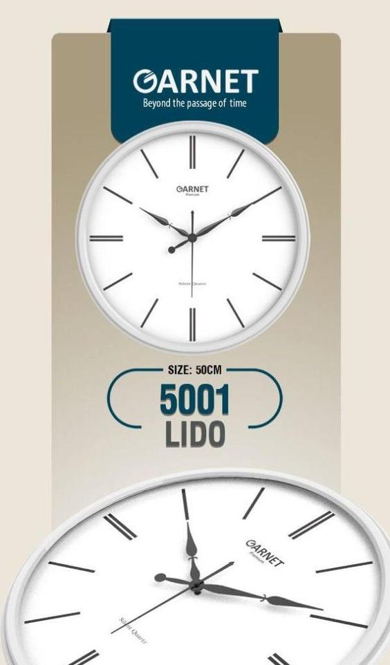 ساعت دیواری گارنت مدل 5001|پیشنهاد محصول