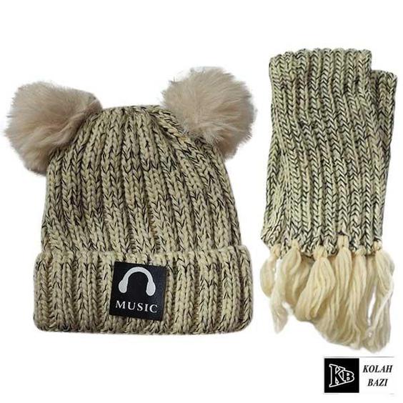 شال و کلاه بافت مدل shk108 ا Textured scarf and hat shk108|پیشنهاد محصول